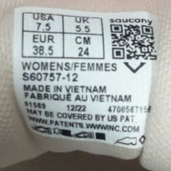 [VGUC] Saucony - DXN Trainer Vintage Sneakers S60757-12 | Pink White | Size 7.5 - Picture 4 of 11